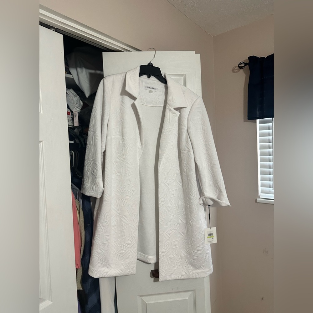Calvin Klein White Jacket